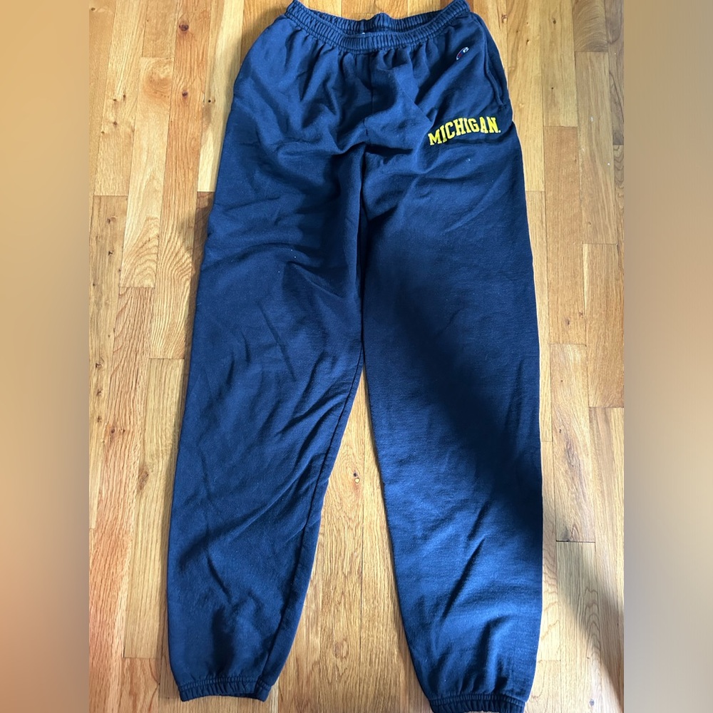 Champion university of Michigan sweat pants
